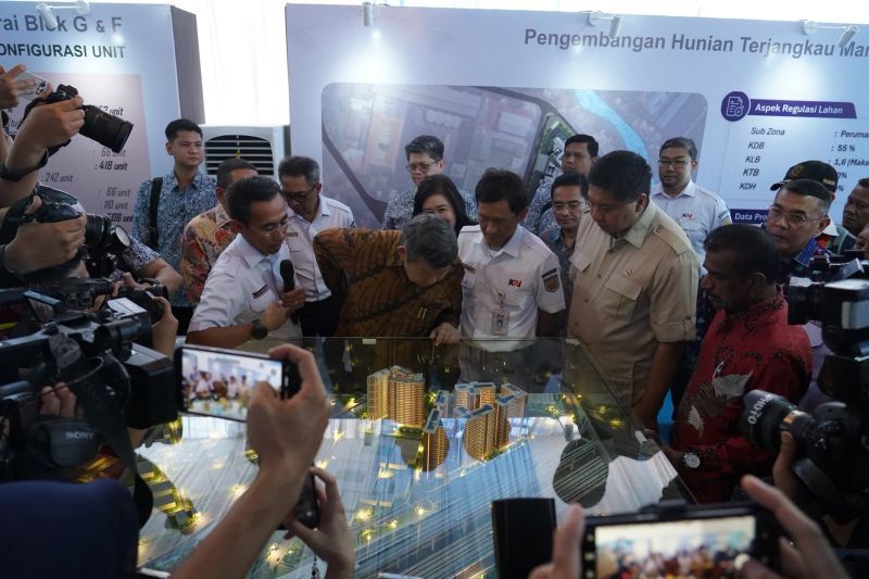KAI Gelar Groundbreaking Hunian Manggarai, Dekatkan Tempat Tinggal dengan Transportasi Publik