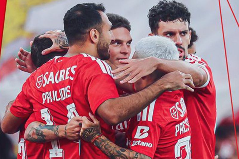 Play-off Liga Europa: Benfica hajar AGF, Anderlecht bantai Kairat