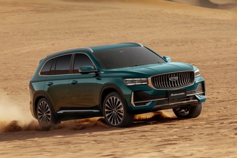 Geely bawa Monjaro utuk bersaing dengan Skoda dan Peugeot