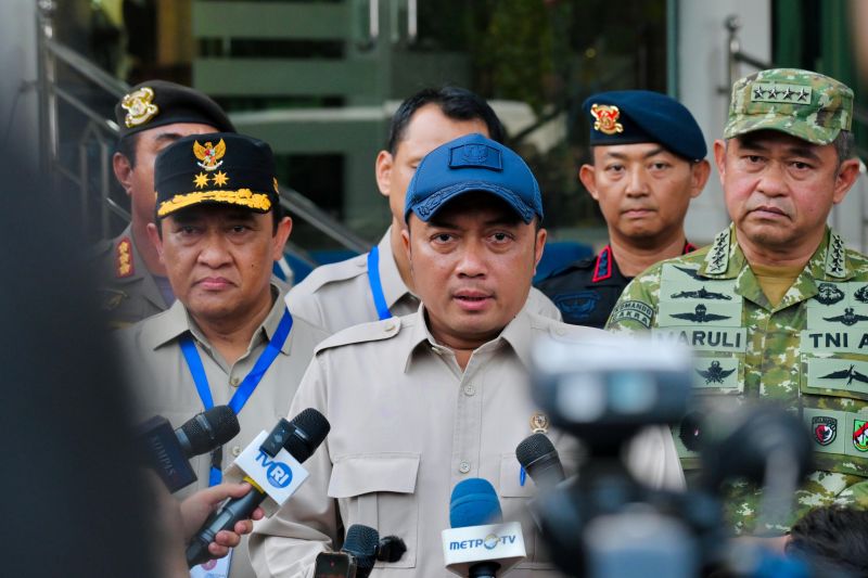 Prabowo apresiasi tim yang berjibaku padamkan karhutla