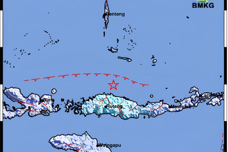 BMKG: Gempa M5,2 di Flores tidak berpotensi tsunami