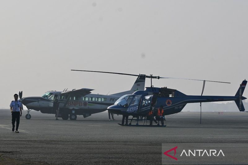Kalsel dapat tambahan dua helikopter dari BNPB tangani karhutla