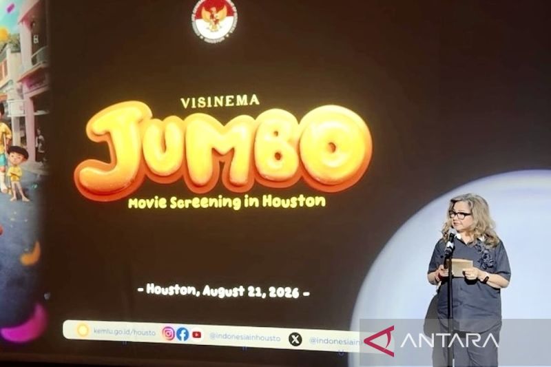 Image property of Antara News KJRI Houston hadirkan pemutaran perdana film "Jumbo" di AS