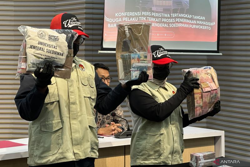 KPK duga Warek Unsoed peras ortu camaba Rp650 juta agar masuk FK