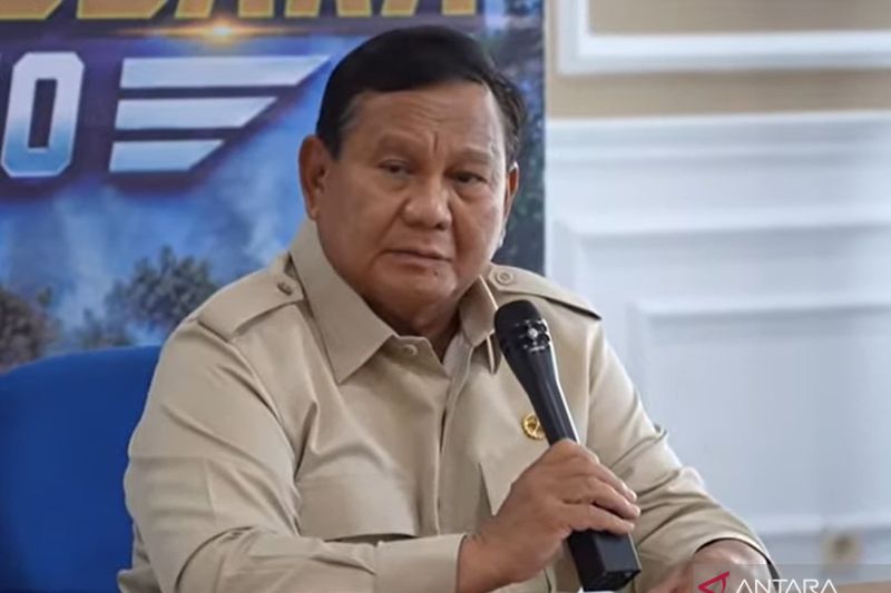 Presiden Prabowo pimpin rapat penanganan karhutla di Kalbar