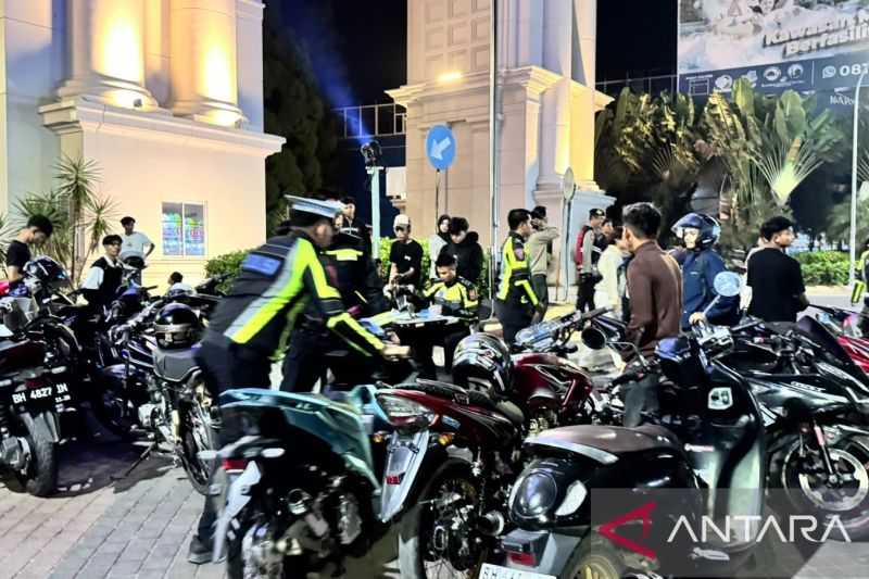 Polres Muaro Jambi tertibkan 137 kendaraan dalam dua razia