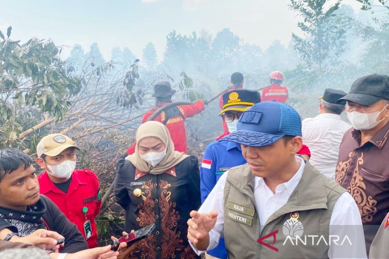 Menhut : karhutla di Taman Nasional Way Kambas sudah padam