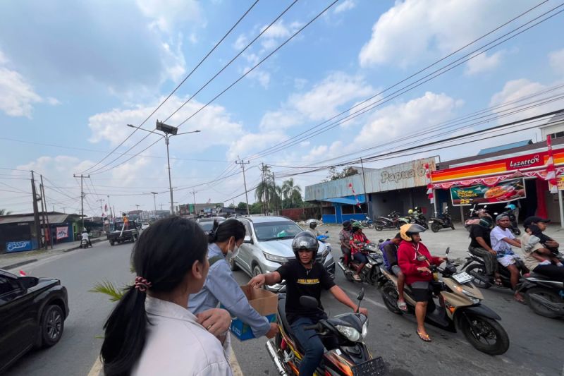 STKIP Hermon Timika galang dana untuk korban gempa bumi di NTT