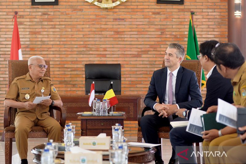 Wagub Sumut tawarkan potensi investasi daerah ke Duta Besar Belgia