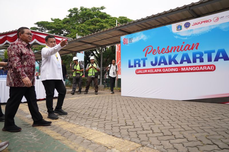 Dishub rekayasa lalu lintas saat peresmian LRT Jakarta Rabu pagi