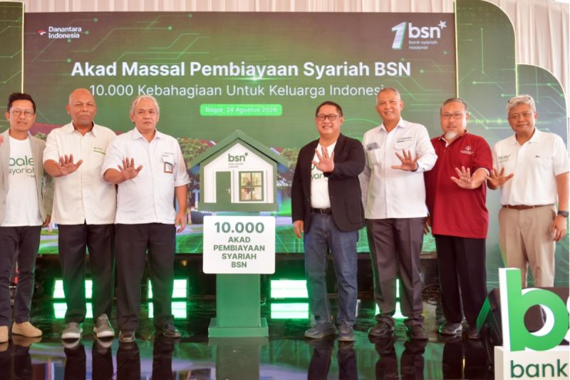 Bank BSN Gelar Akad Massal 10.000 Pembiayaan, KPR Subsidi Mendominasi