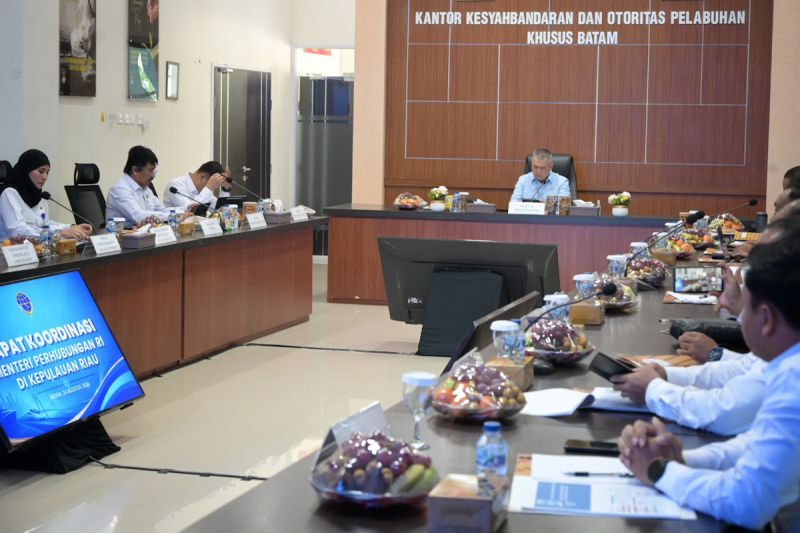 Menhub Dudy perkuat pengawasan keselamatan transportasi di Kepri