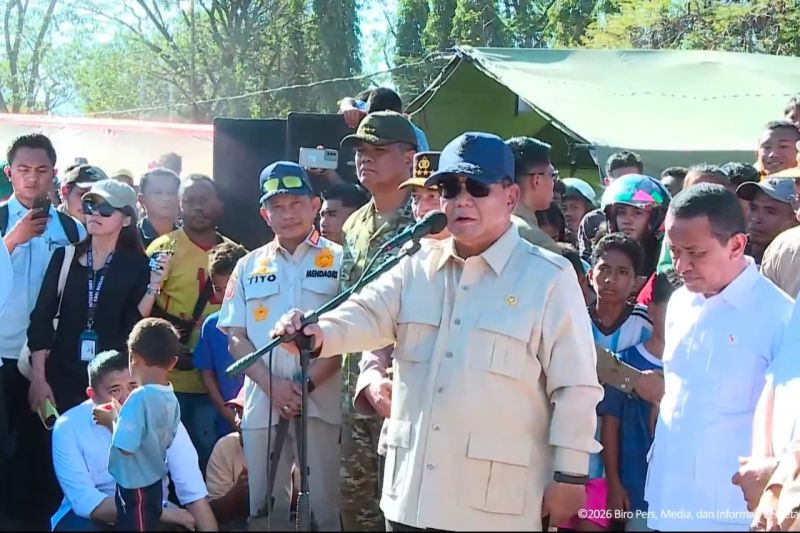 Prabowo pastikan pemerintah terus kirim bantuan untuk korban gempa NTT