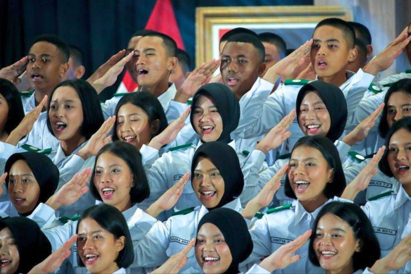 Menkum buka peluang anggota Paskibraka Nasional jadi bagian Kemenkum