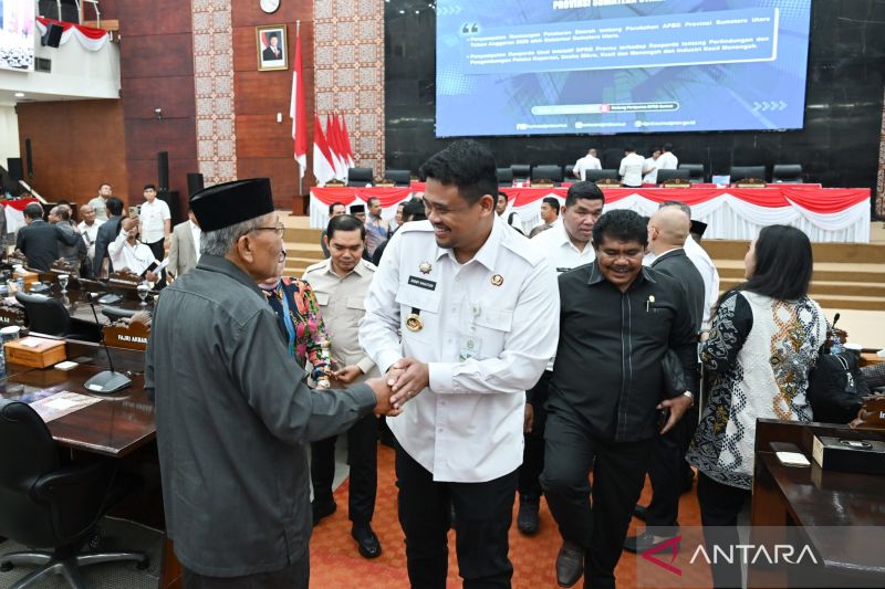 Gubernur Sumut: P-APBD fokus infrastruktur dan pemulihan pascabencana