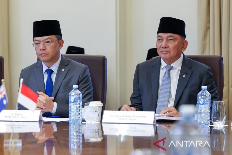 Menhan dan Menlu perkuat kerja sama Indonesia-Australia
