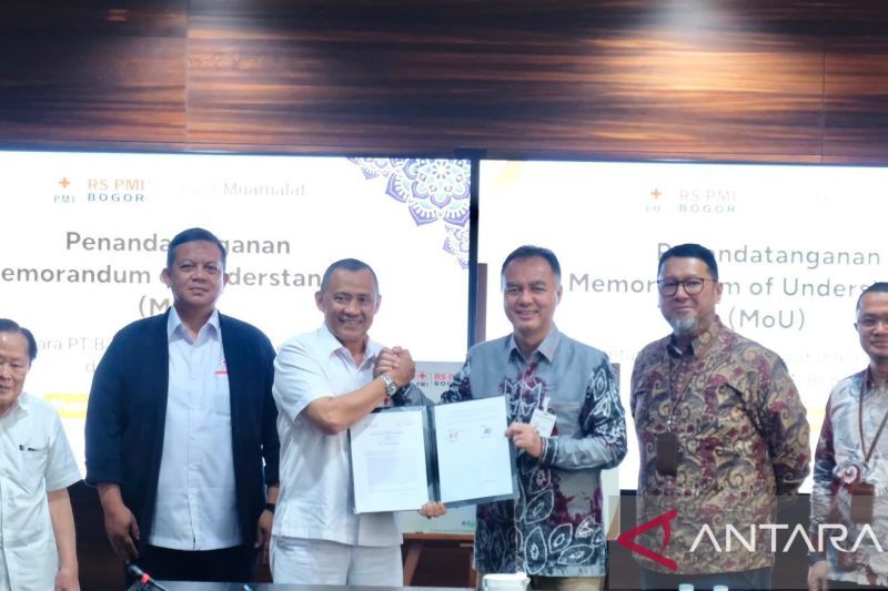 Bank Muamalat gandeng RS PMI Bogor perluas ekosistem keuangan syariah