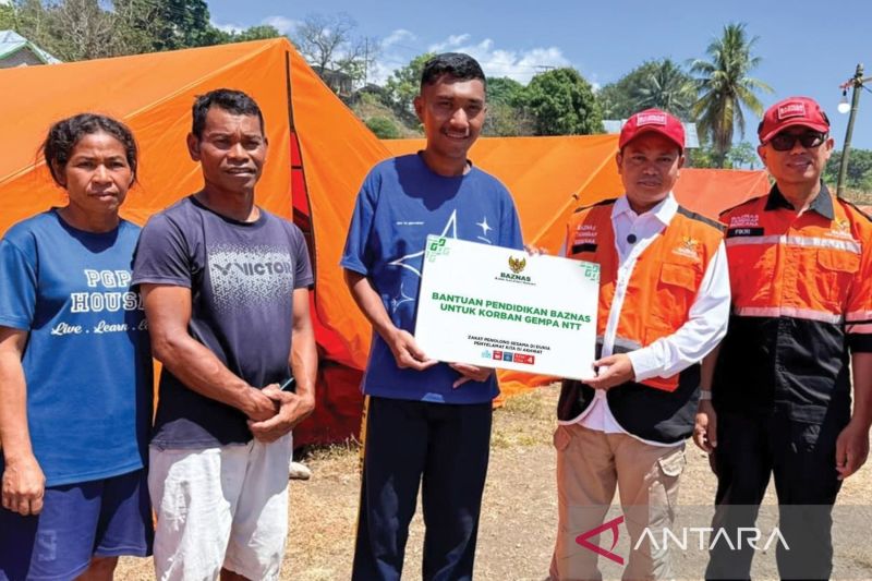Baznas beri beasiswa bagi 1.000 mahasiswa keluarga terdampak gempa NTT