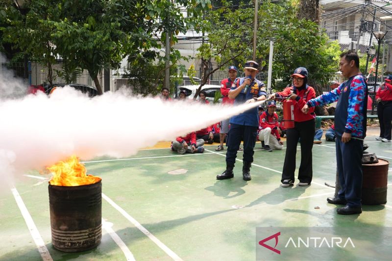 30 Redkar Petojo Selatan ikut sosialisasi pencegahan kebakaran