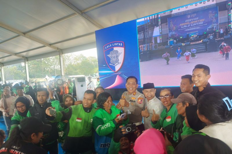 Kakorlantas Polri ajak pengemudi ojol jadi agen keselamatan