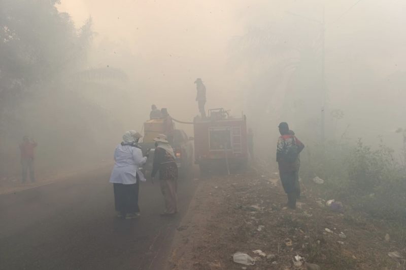 Karhutla kawasan KKOP Bandara Sampit dapat penanganan ekstra