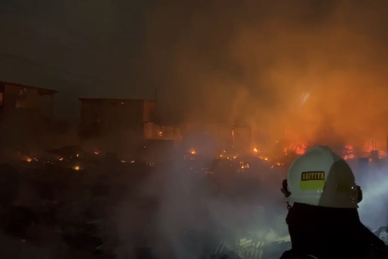 Gulkarmat: 60 rumah terbakar di Muara Angke Jakut pada Rabu malam