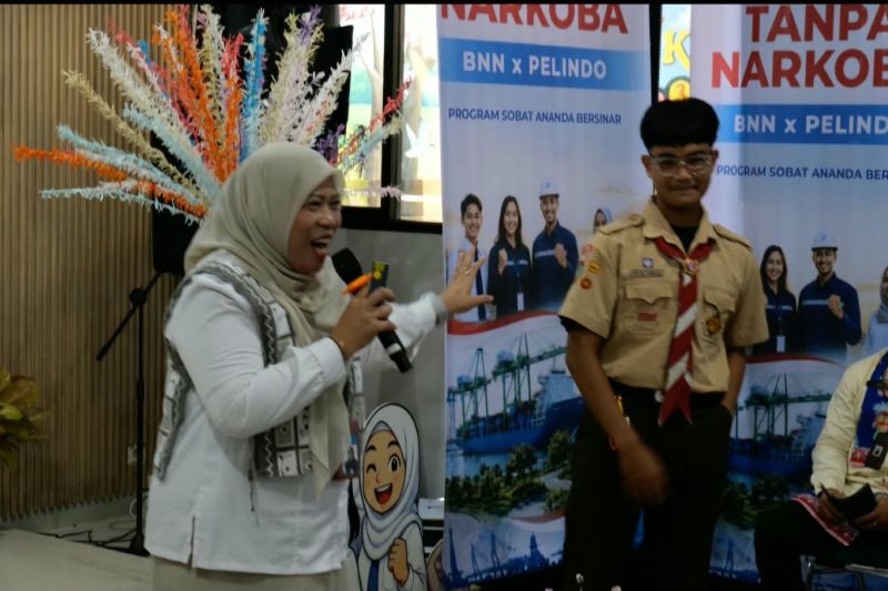 Pelindo gandeng BNN ajak pelajar di empat kota "Merdeka Tanpa Narkoba"