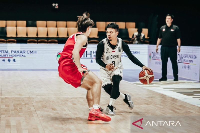 Indonesia kalah 63-77 lawan Malaysia