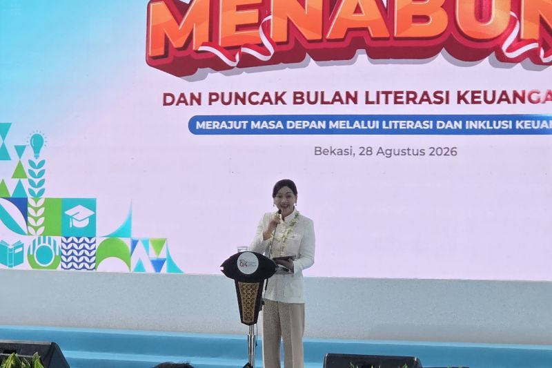 OJK targetkan inklusi keuangan nasional capai 98 persen pada 2045