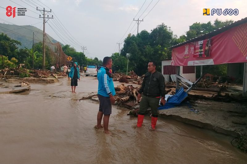 Kementerian PU gerak cepat atasi banjir di Parigi Moutong