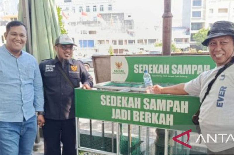 Baznas Belitung galakkan program sedekah sampah bernilai ekonomi  ‎