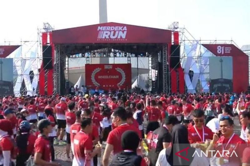 Merdeka Run 2026 di Jakarta Pusat berlangsung aman dan kondusif
