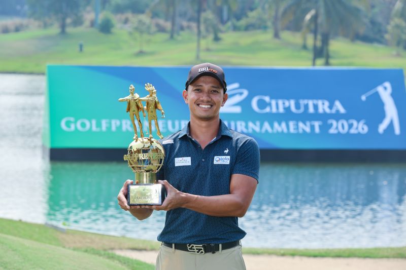 Kevin C. Akbar cetak sejarah juarai Ciputra Golfpreneur Tournament