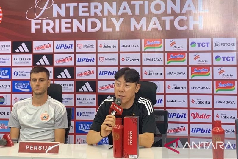 Shin Tae-yong puas Persija kalahkan Brisbane Roar
