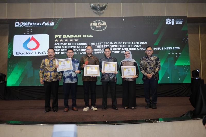 Badak LNG borong lima penghargaan IQSA 2026