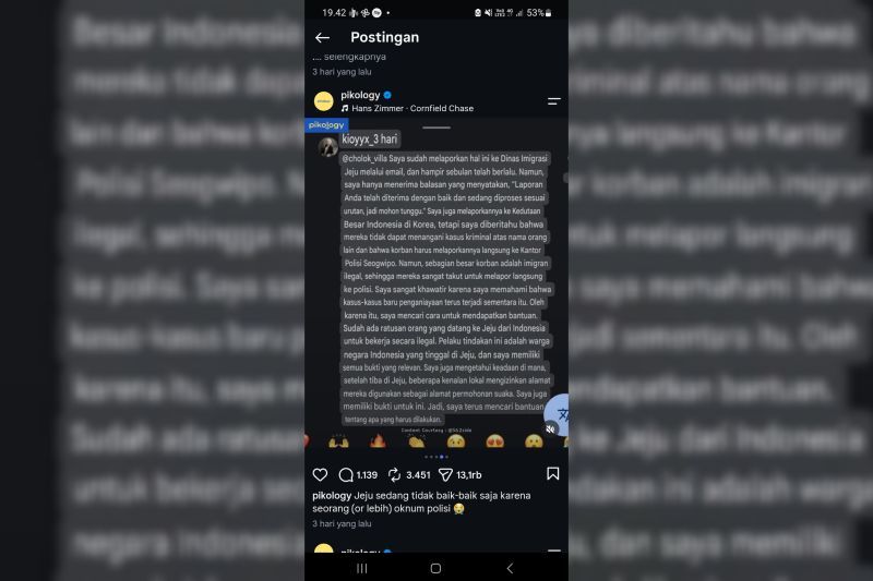 Direktorat PPA-PPO telusuri info dugaan WNI korban TPPO di Jeju