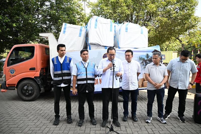 Kemenhub kembali salurkan bantuan kemanusiaan untuk korban gempa NTT