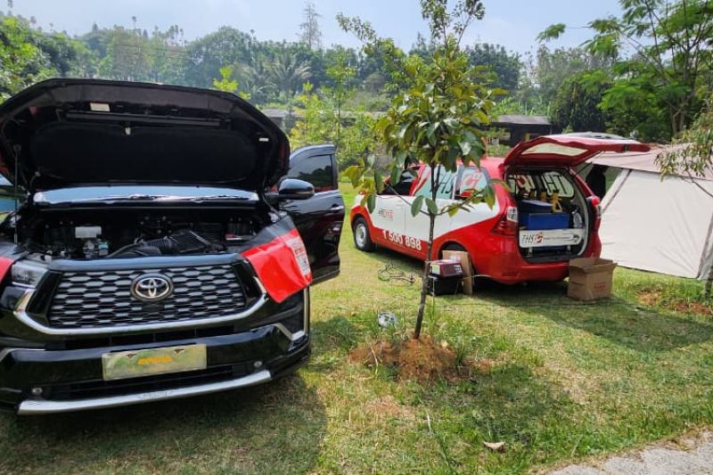 Innova Community sebar 200 bibit tanaman dan 2.000 benih ikan di Bogor