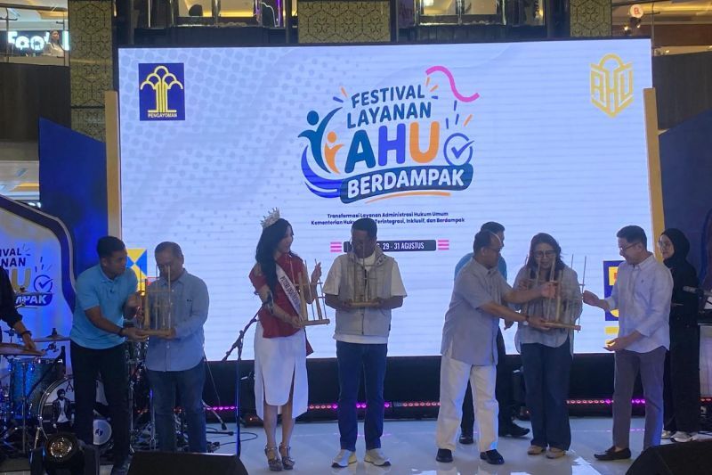 Kemenkum sediakan 470 layanan hukum melalui PASTI di Festival AHU