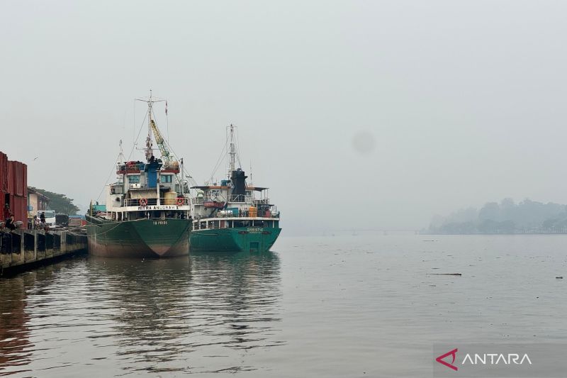 Jarak pandang di Kaltara hanya 500-4.000 meter akibat asap karhutla