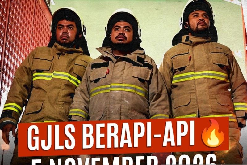 Konflik ego trio GJLS warnai film aksi damkar "GJLS: Berapi-Api"