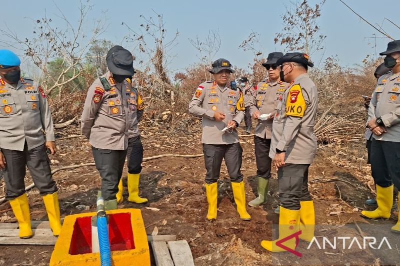 Polres Bengkayang perkuat penanganan karhutla hingga tingkat desa