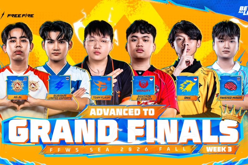 Bigetron dan ONIC lolos ke Grand Finals FFWS SEA 2026 Fall