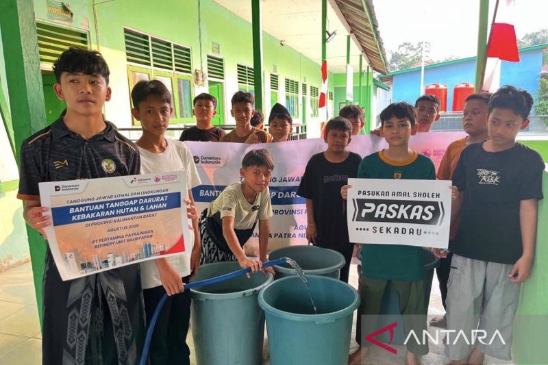 Pertamina salurkan bantuan tanggap darurat karhutla Kalbar