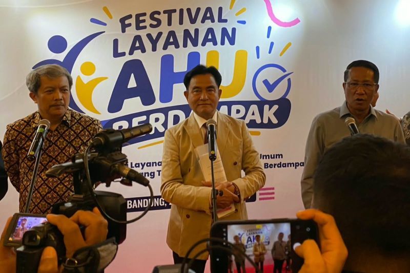 Yusril: Kualitas layanan AHU cermin kualitas negara hukum