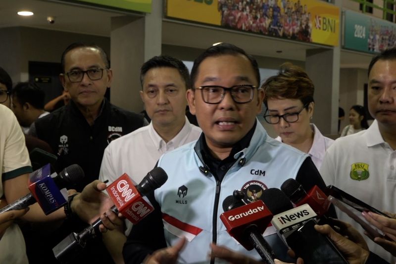 CdM Indonesia targetkan tim bulu tangkis boyong emas di Asian Games