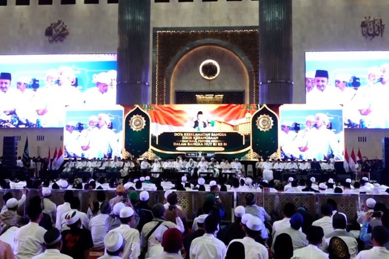 Sambut HUT RI, PB Jatma Aswaja gelar zikir kebangsaan di Istiqlal