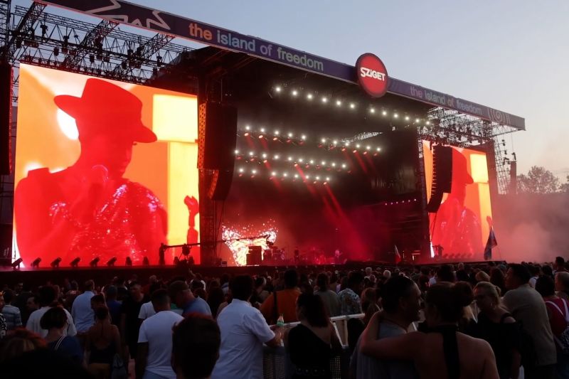 Sziget Festival 2026 hadirkan musik dan seni di Budapest