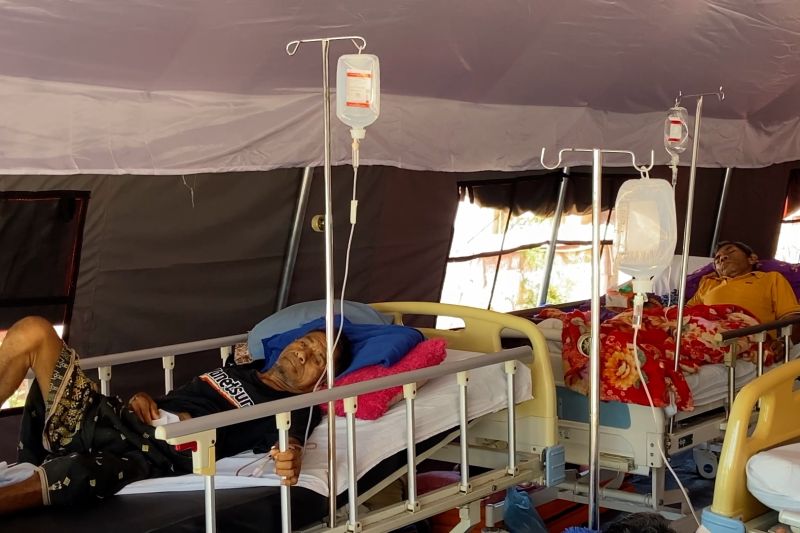 RSUD Aeramo tetap layani pasien di tengah kondisi darurat pascagempa