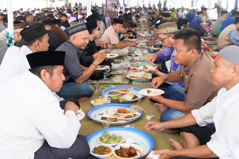 Seribu dulang warnai Festival Nganggung di Pangkalpinang